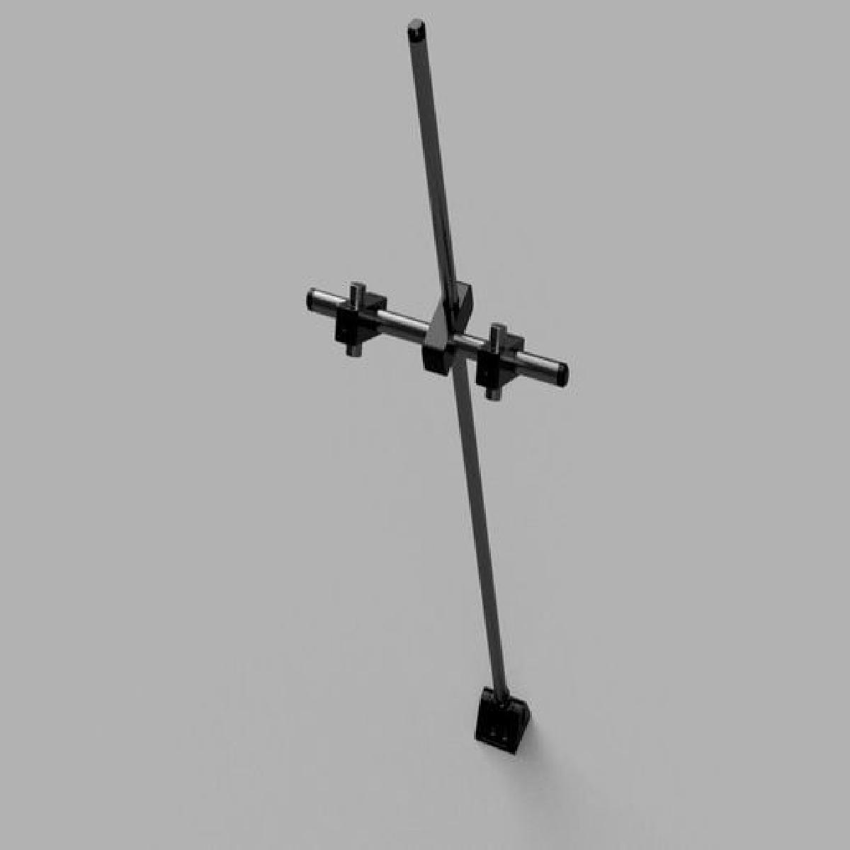 Sistema de Posicionamento a Laser de Cruzamento Duplo