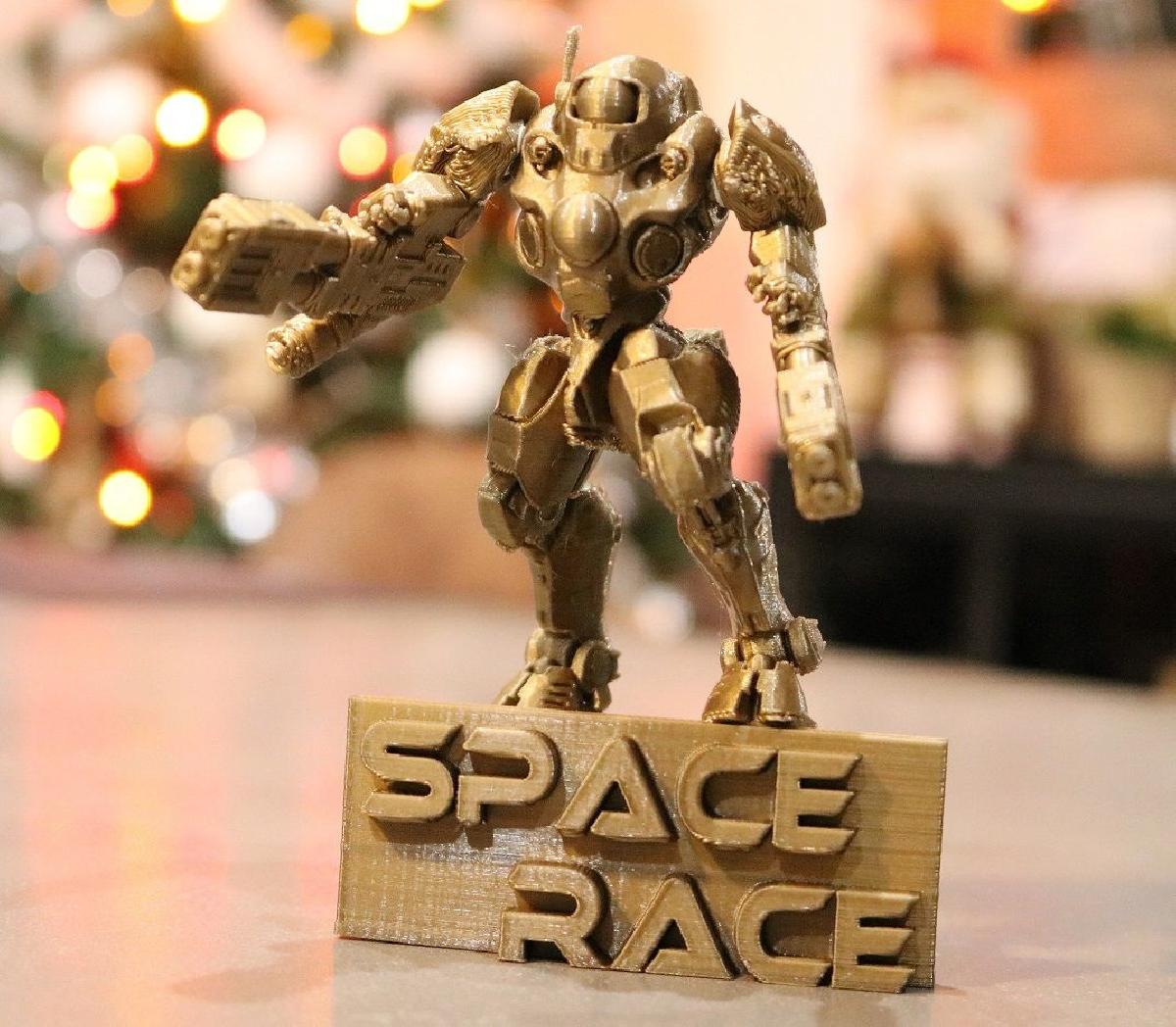 CORRIDA ESPACIAL   Trofeu