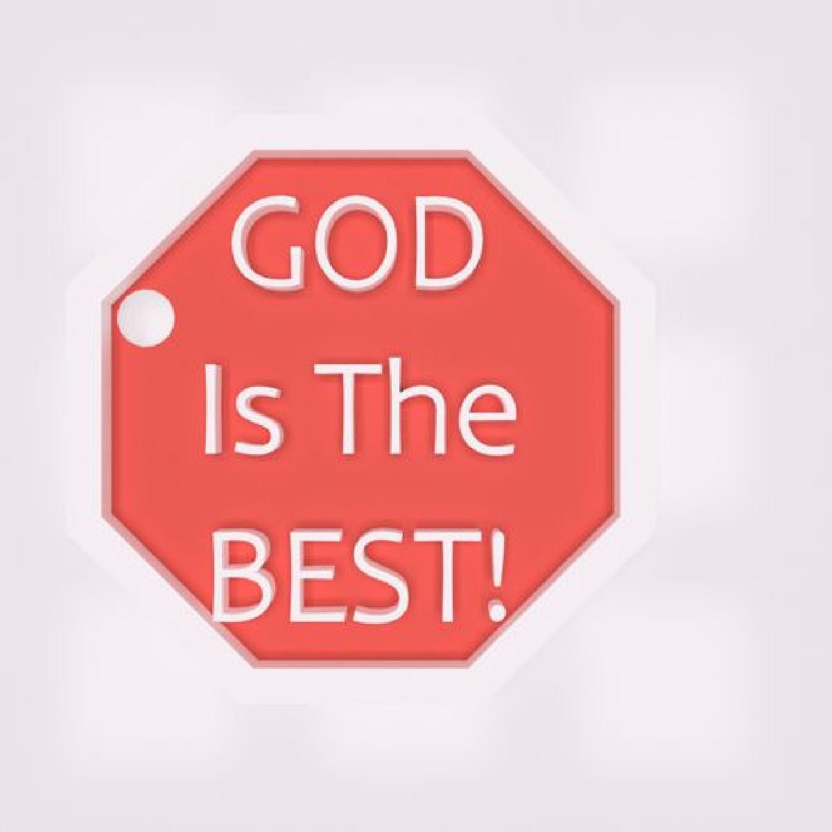 DEUS E O MELHOR! Chaveiro / Brincos / Colar