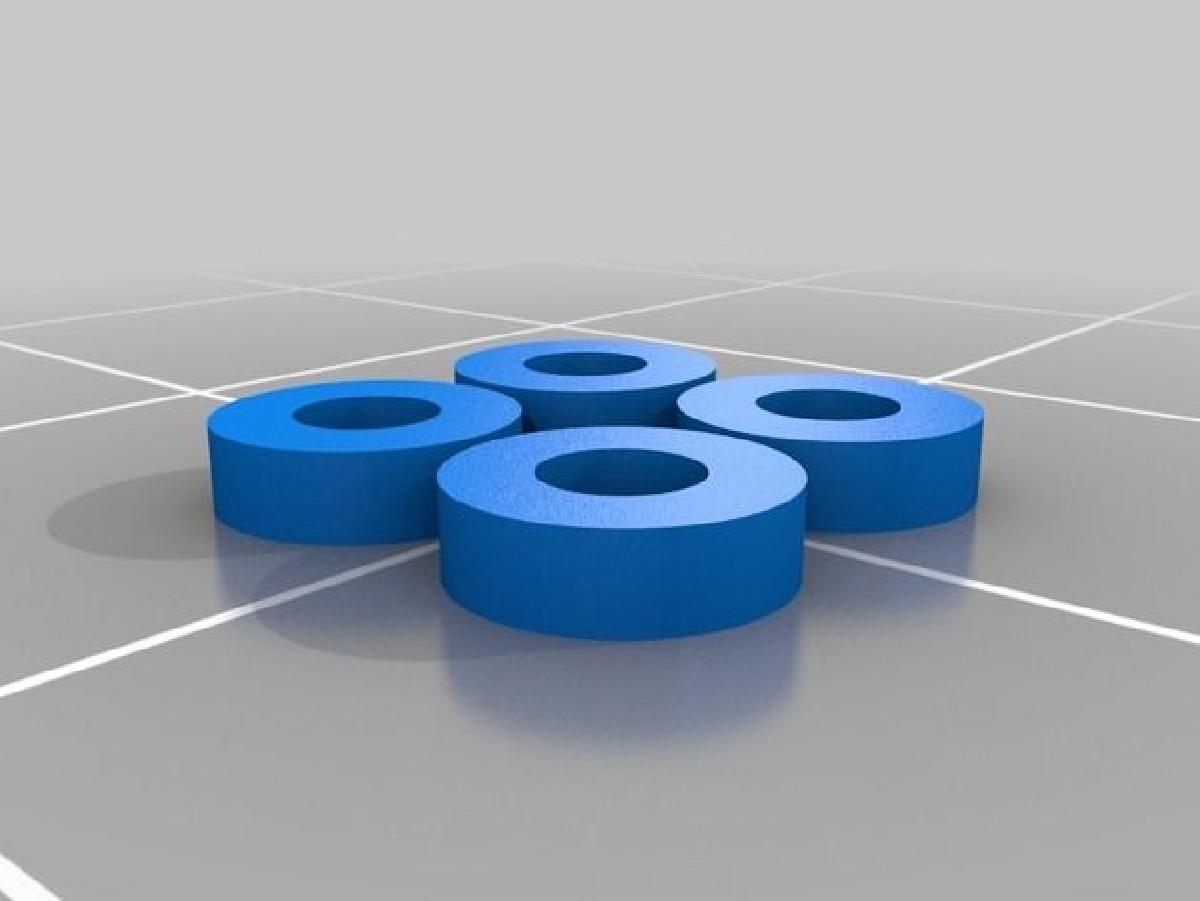 Estrutura Alien Para Motores de 6mm   V2