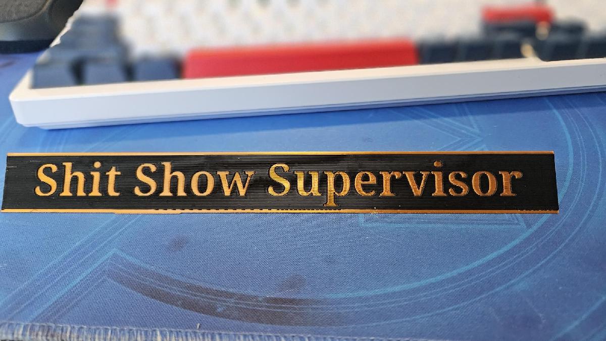 Placa   O Nome Diz Tudo!