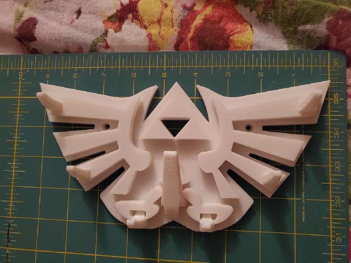 Suporte de parede para chaves Zelda REMIX