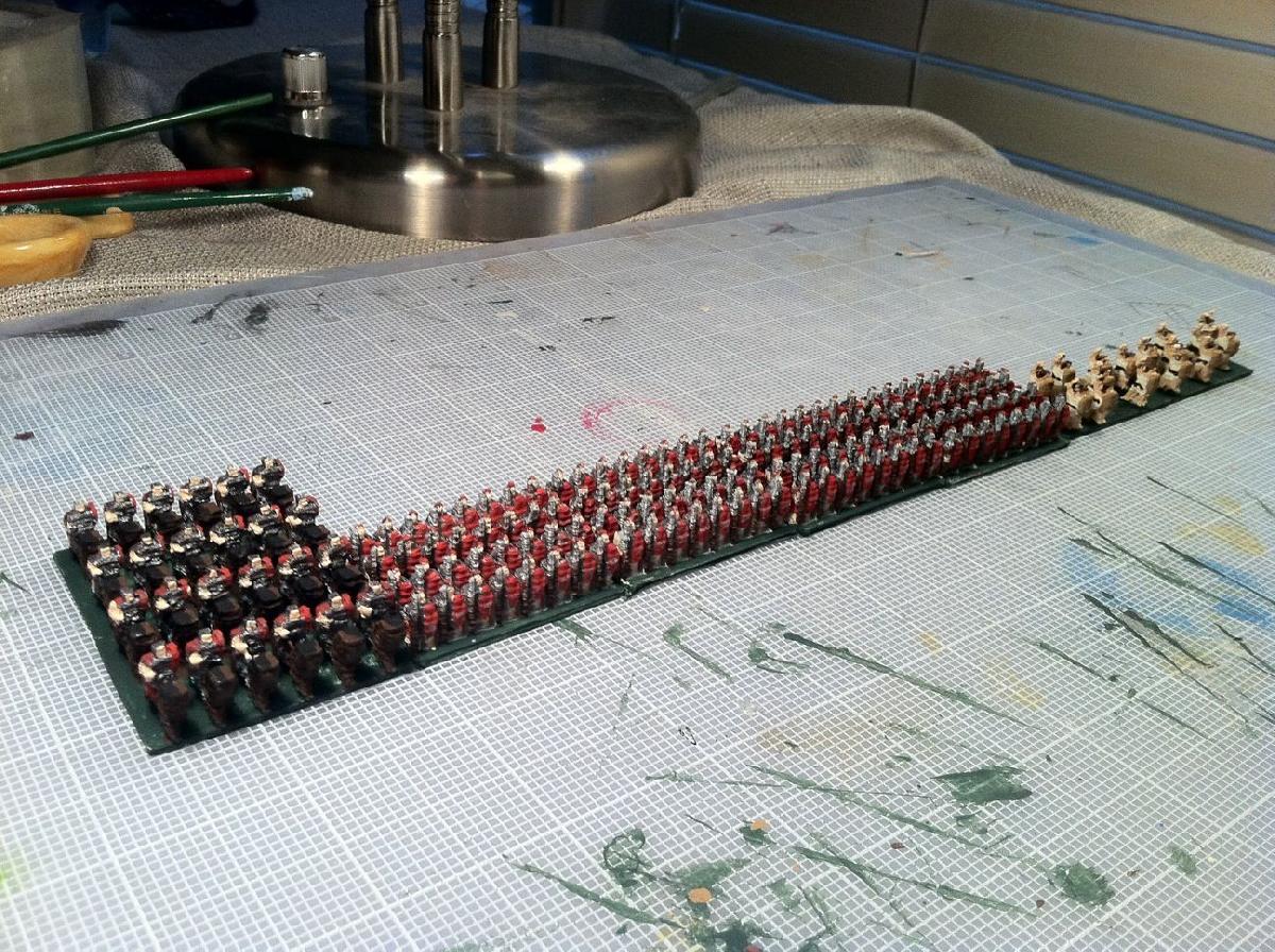 Miniaturas para Guerra de Tabuleiro com regras DBA ou FoG