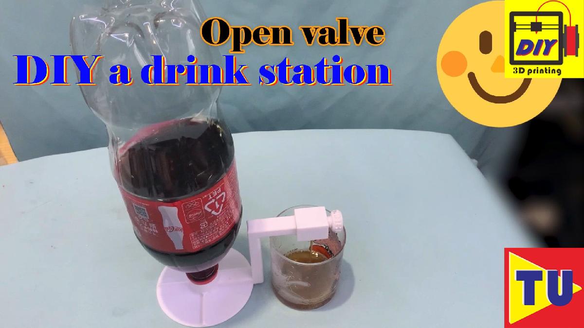 Balcao de bebida de garrafa de Coca Cola