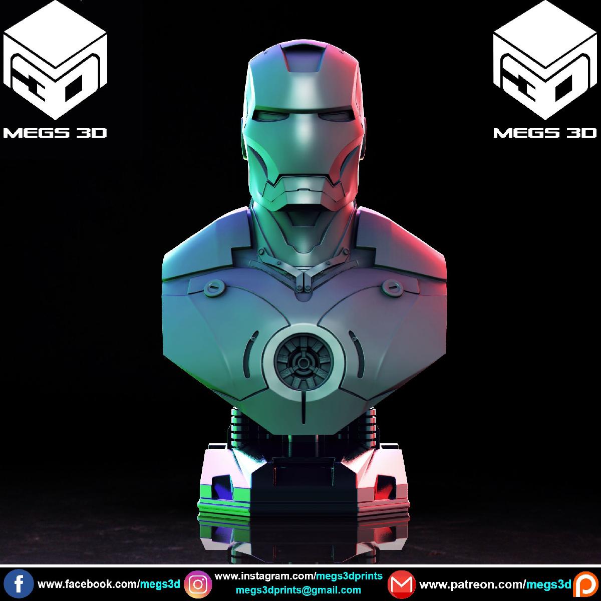 Busto do HOMEM DE FERRO