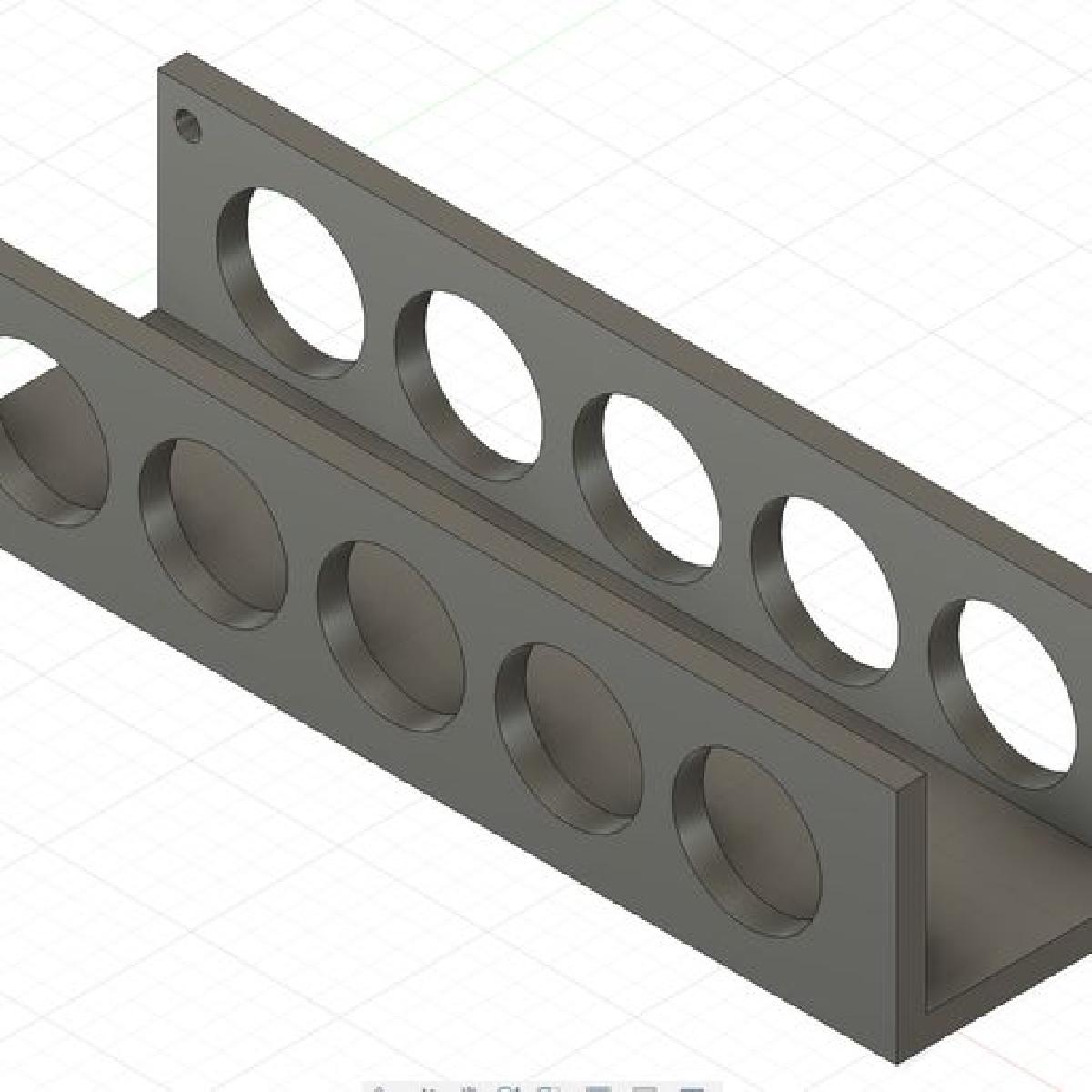 Prateleira de Parede para Esmaltes / Suporte / Montagem