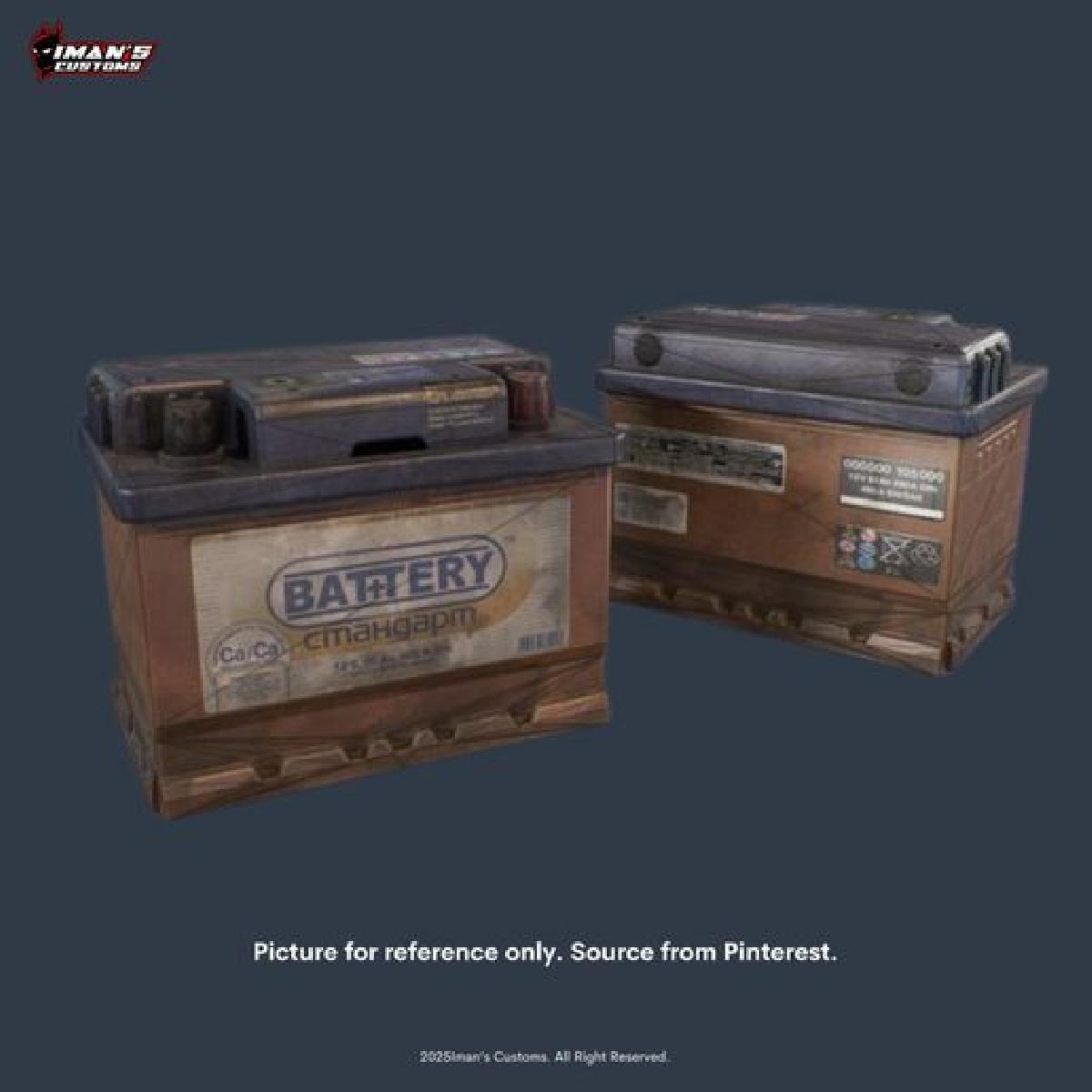 Bateria em escala 1:10