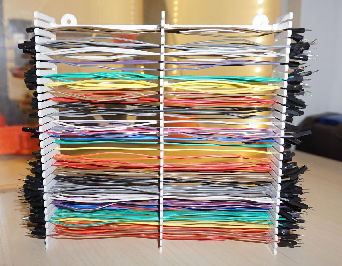 Organizador de Fios Jumper para Protoboard