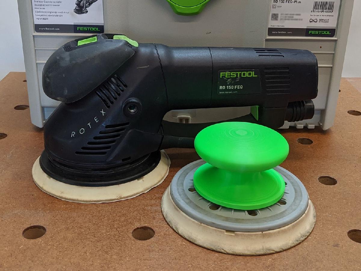 Punho de lixamento para disco Festool Rotex