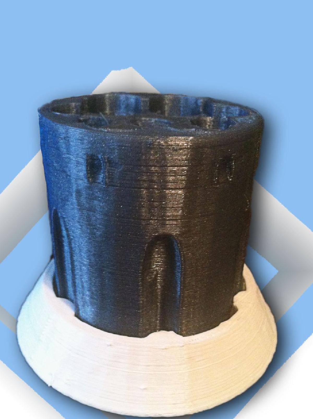 Suporte para lapis de seis tiros