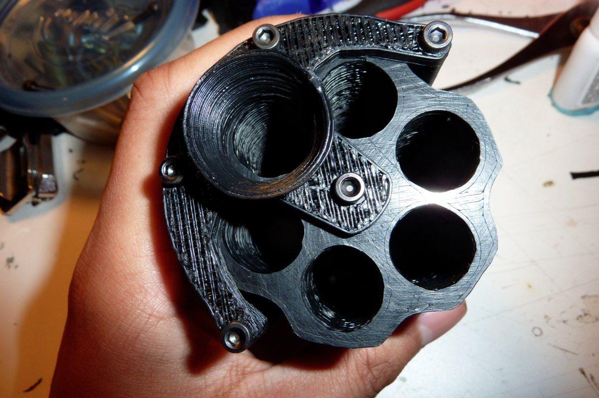 Revolver de sopro Nerf