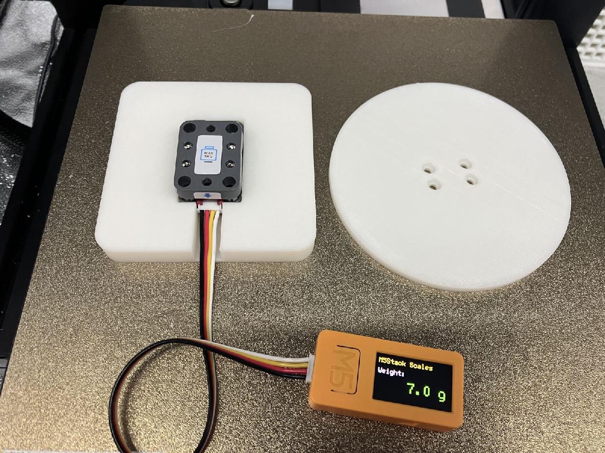 Balanca de Cozinha Digital para M5Stack Mini Escalas Unidade (HX711)