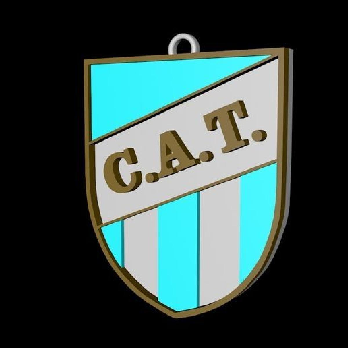 Chaveiro do escudo do Atletico Tucuman.