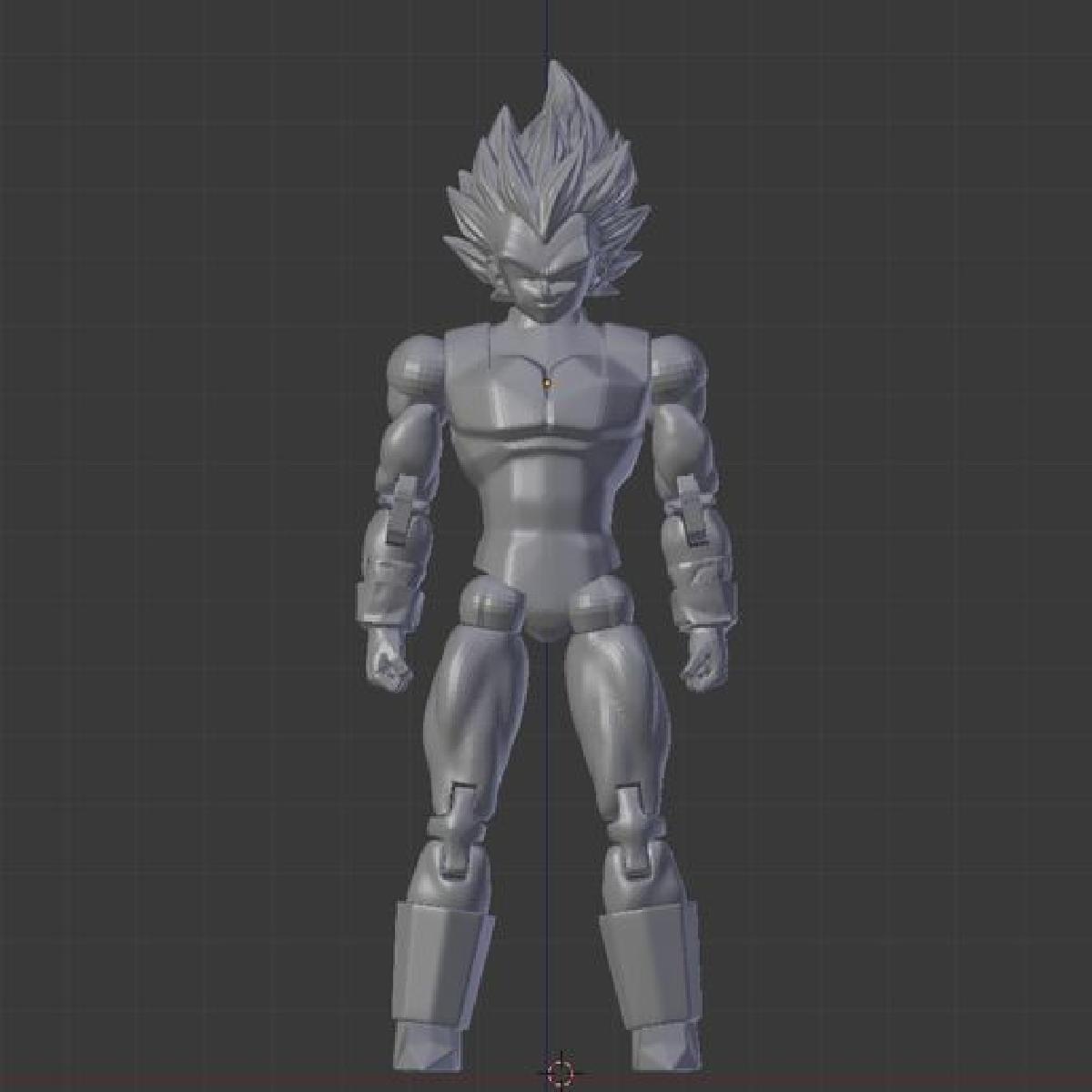Figura de acao do Vegeta 2.0