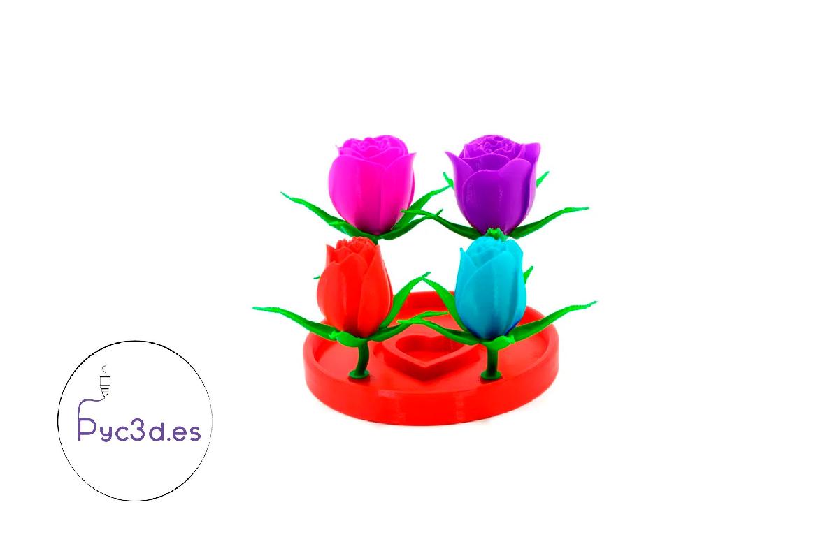 ESTANTE DE ROSAS