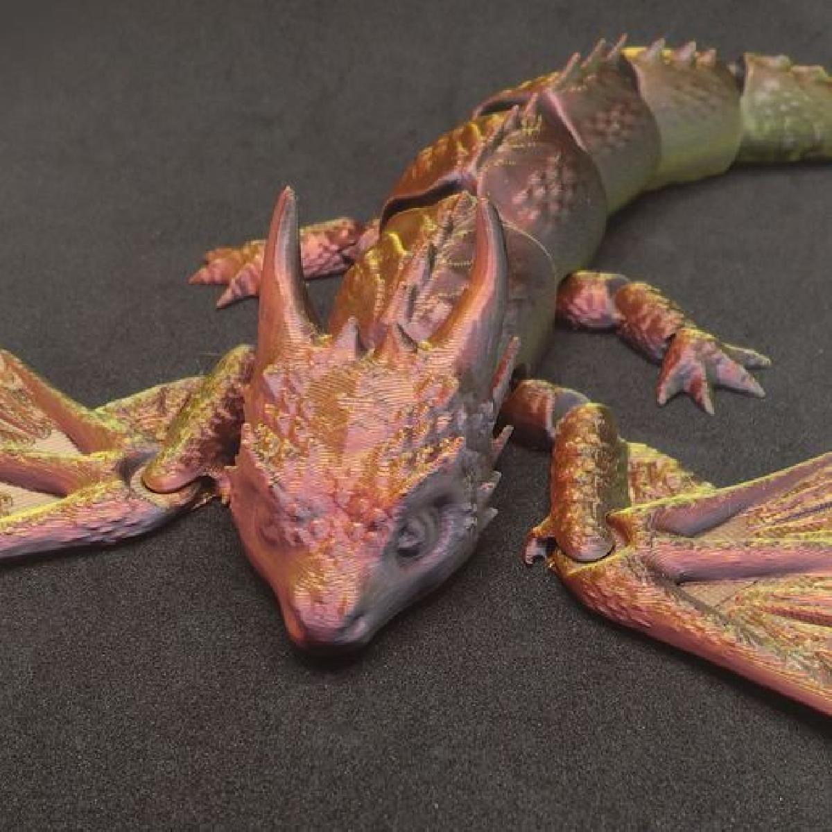 Brinquedo Dragao Bebe Smaug Articulado
