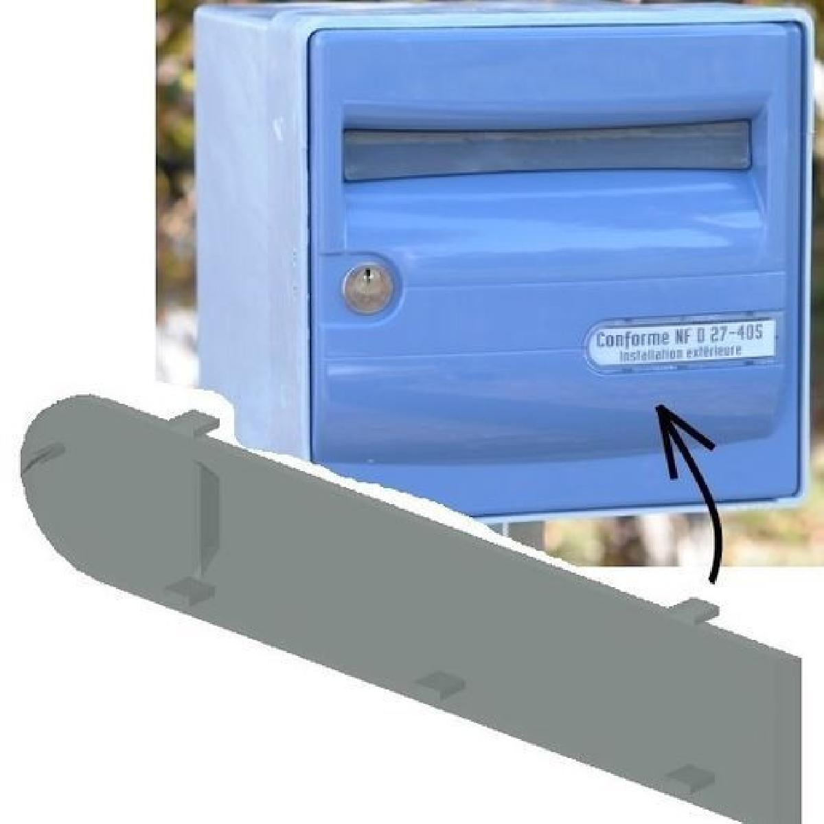 Nome Transparente de Cache na Caixa de Letras Padrao Franca