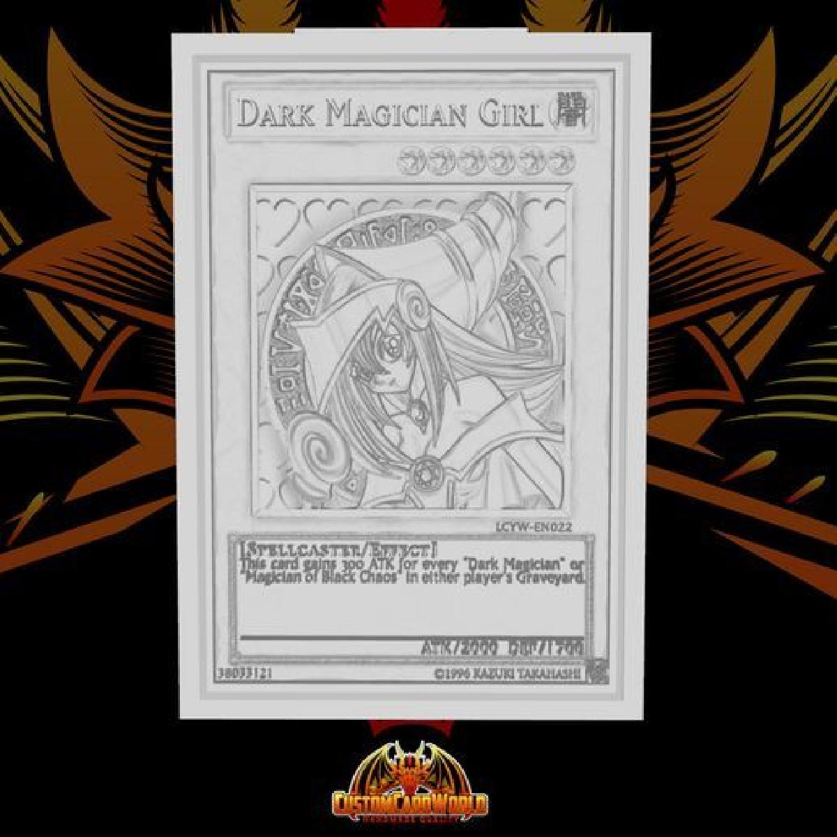YUGIOH 3D CARTA Menina Magica