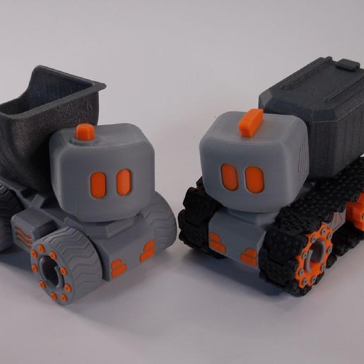 Frank, o pequeno caminhao robo