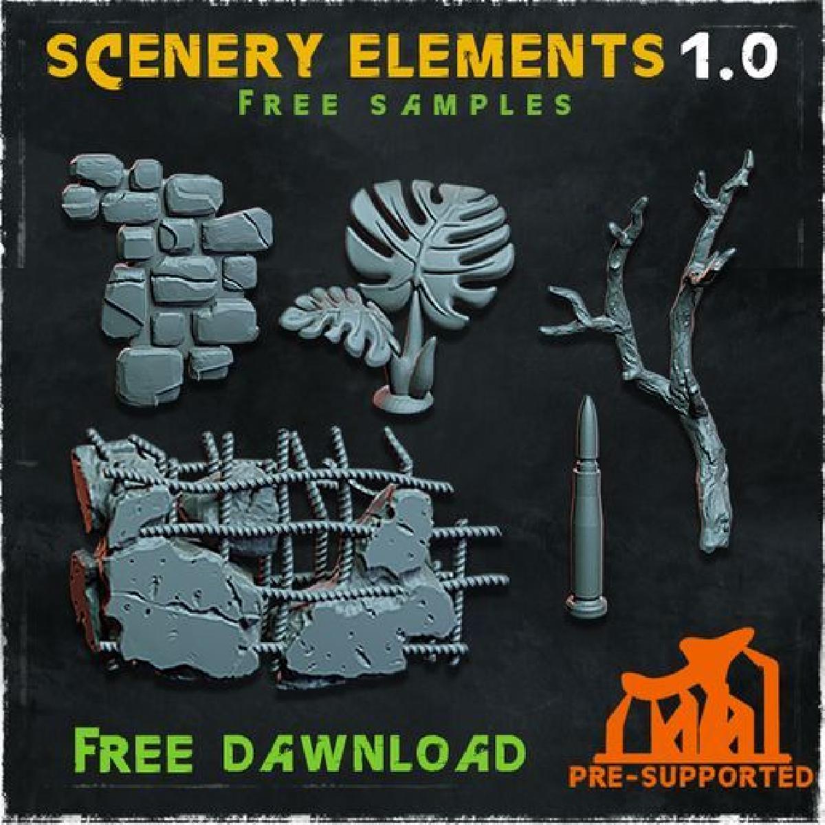 Elementos de Cenario 1.0 (Amostras Gratuitas)