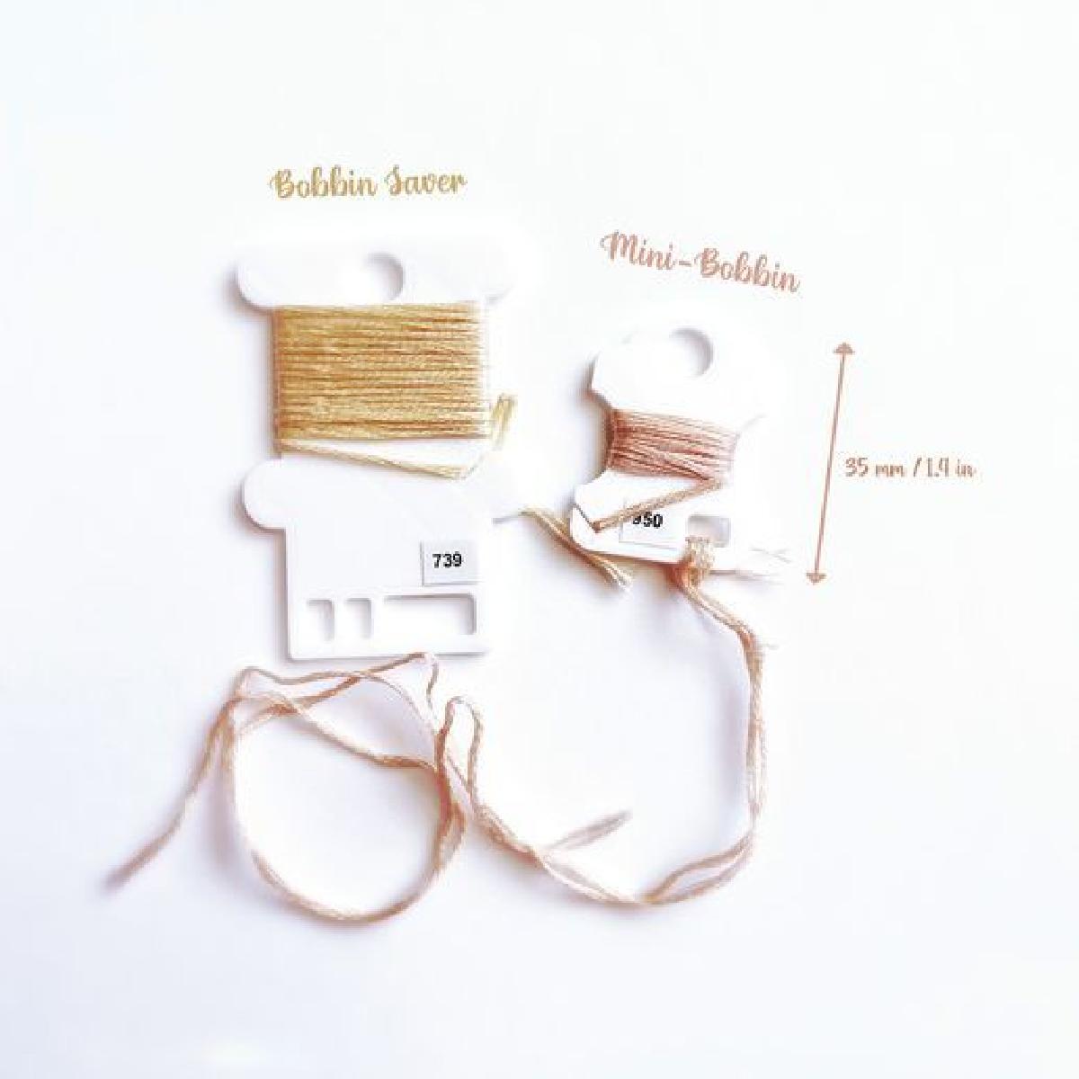 Mini Carretel de Linha de Bordado