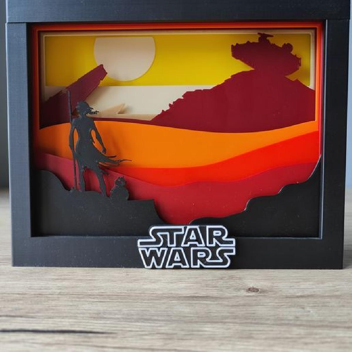 Star Wars Caixa de Sombra Jakku