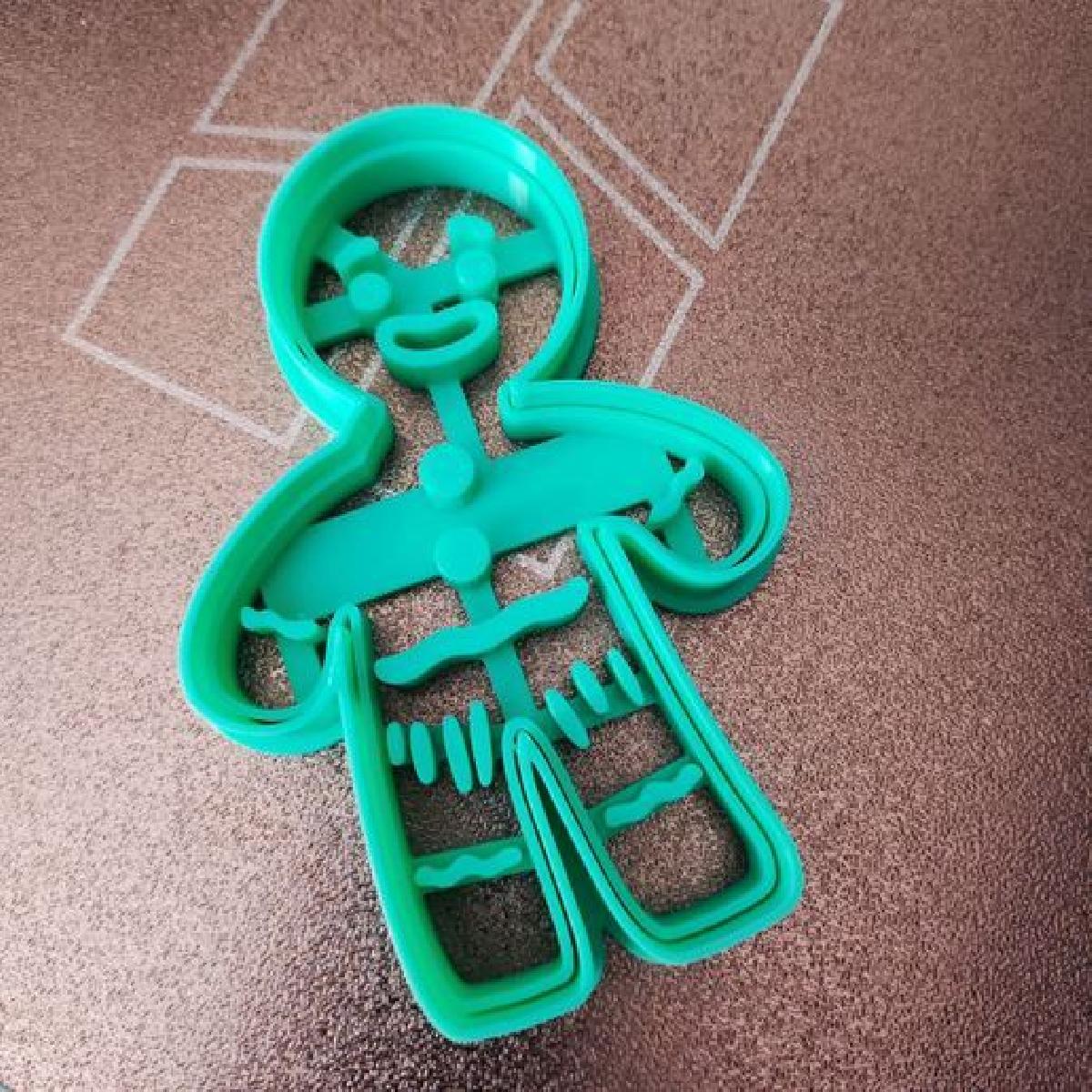 cortador de biscoitos Shrek de gengibre