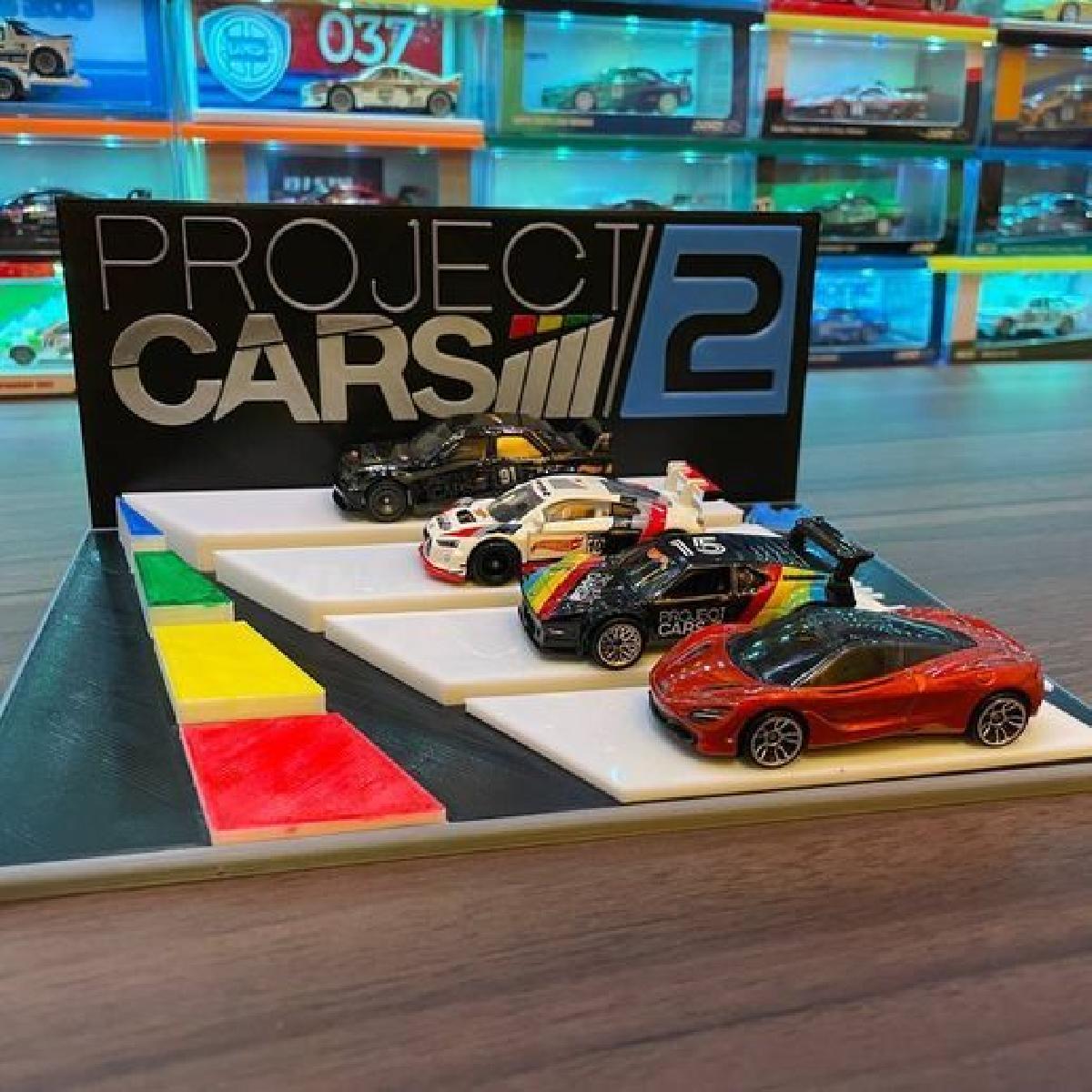 Tema do Project CARS 2 (Carros em escala 1/64   Quad)