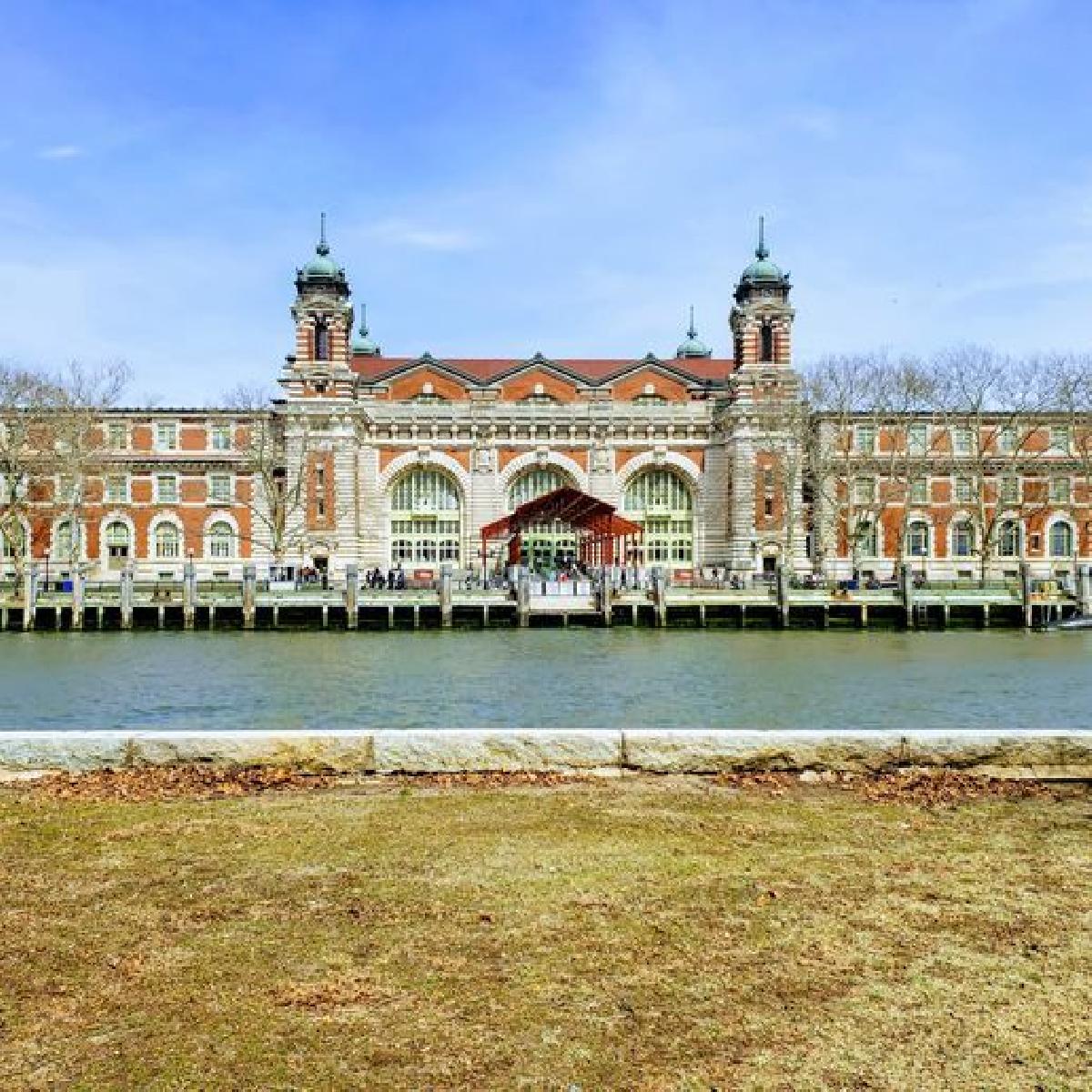 Museu de Ellis Island Lithophane Nova York