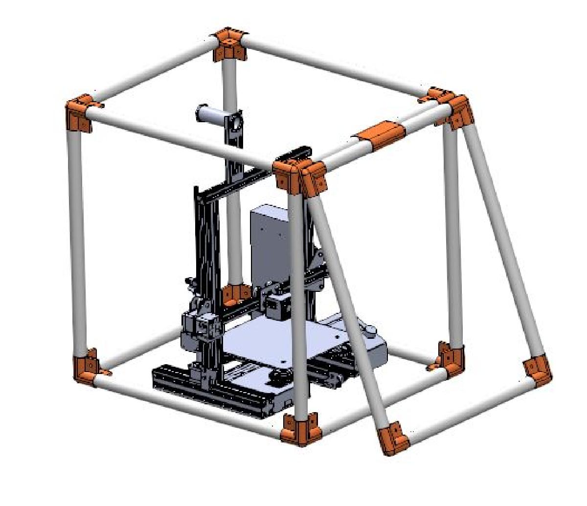 Enclosure para impressora 3D (modelo completo em printables.com)