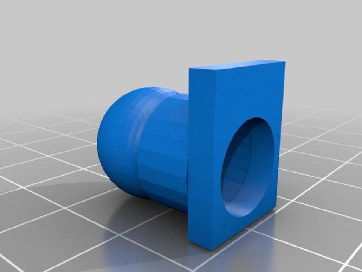 Conector de tubo flexivel de ventilacao de camada para ventilador radial.