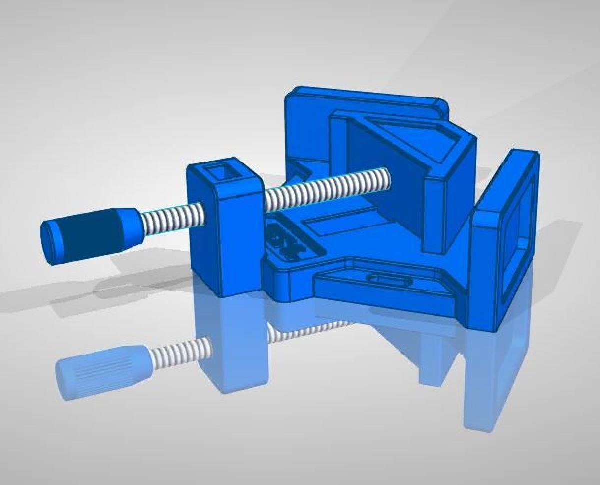 Press for 90° corners