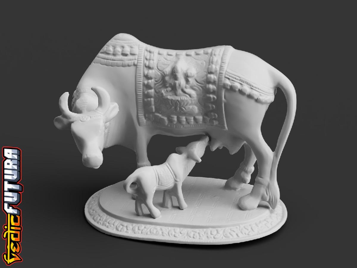 Vaca Sagrada com Bezerro