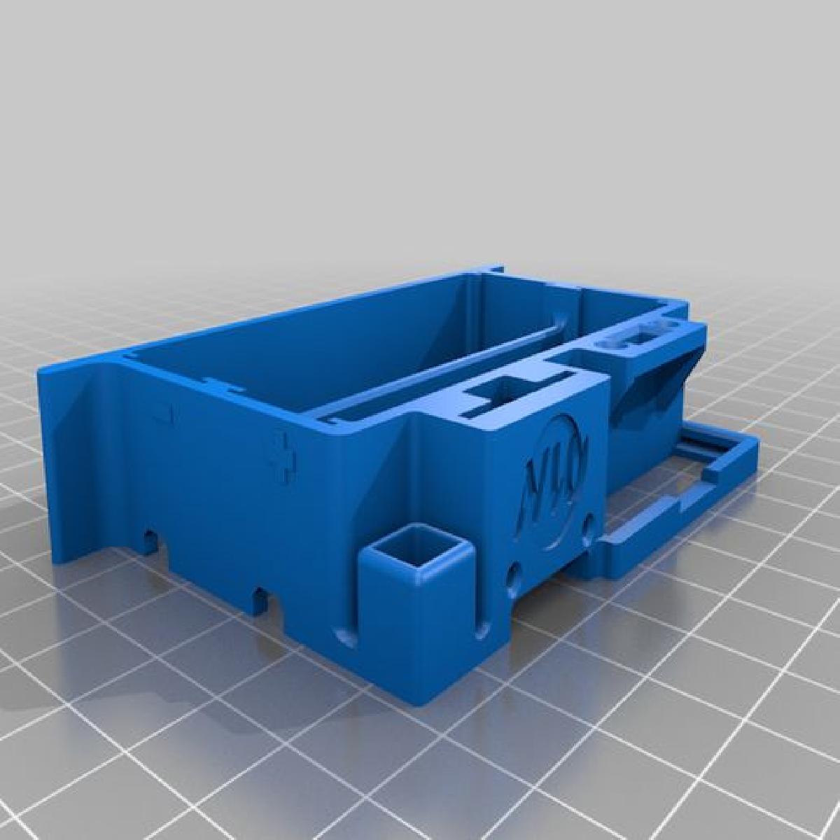 Suporte para Bateria 18650 Q X7 com Entrada para Carga