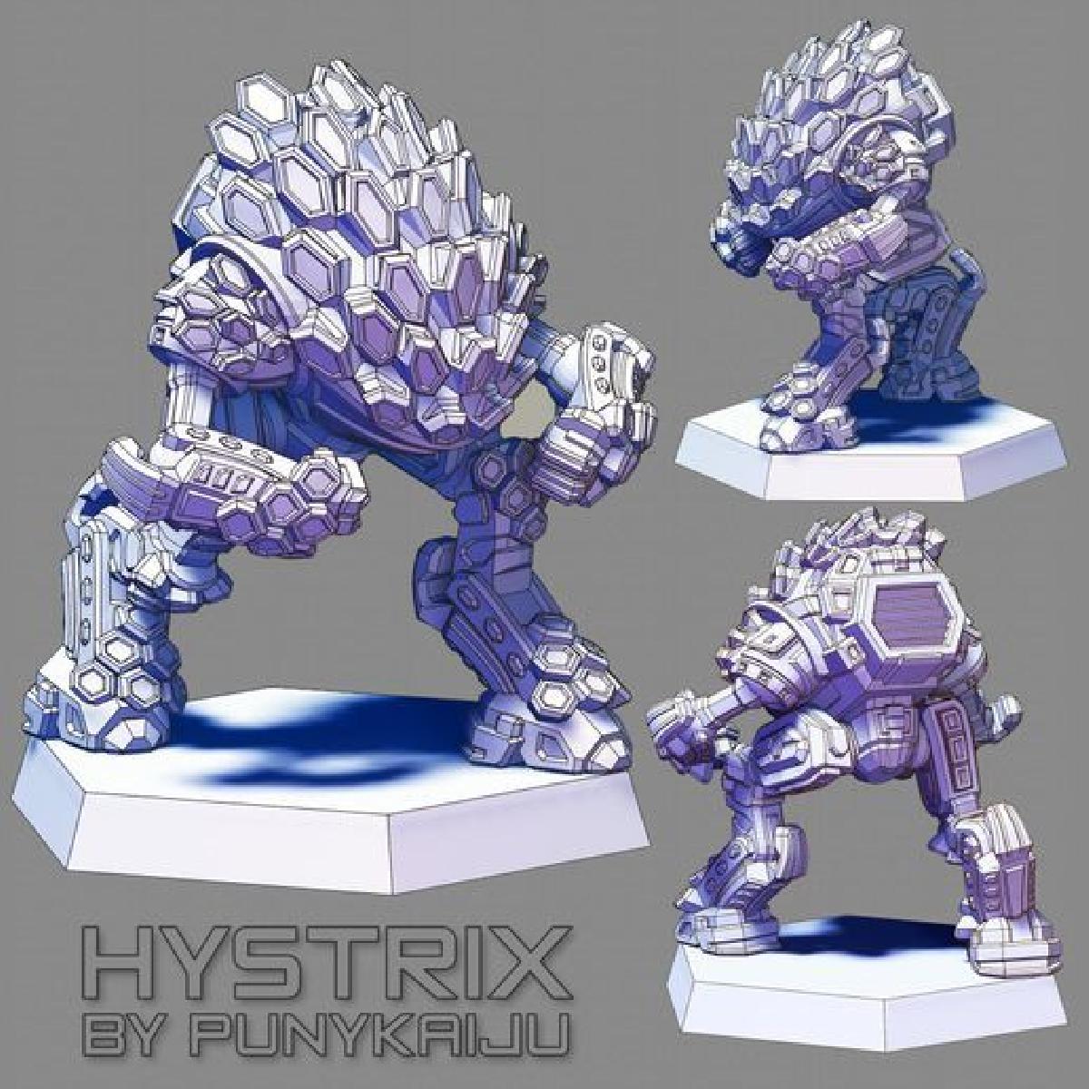 Hystrix Miniatura com base de 1,25