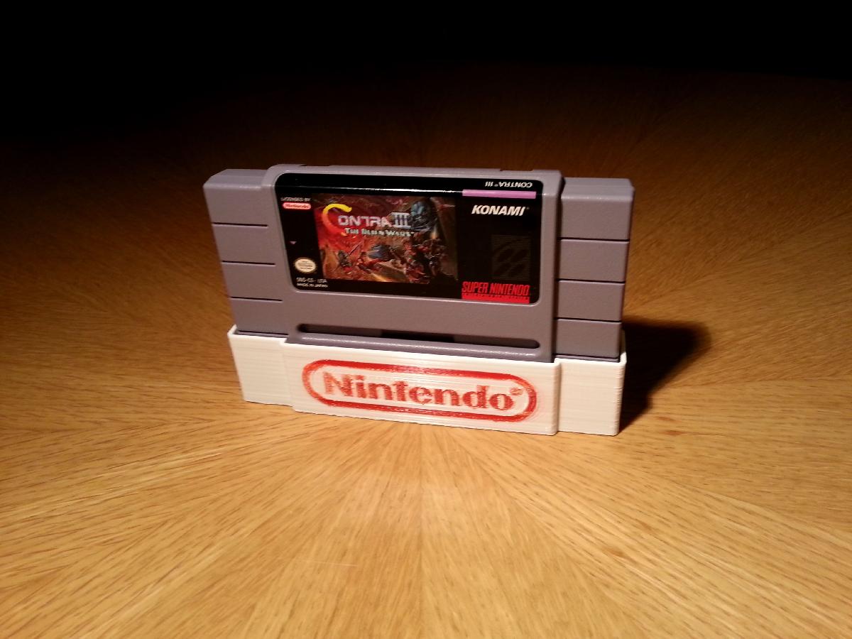 Protetor de cartucho SNES / capa de protecao para jogos de Super Nintendo.
