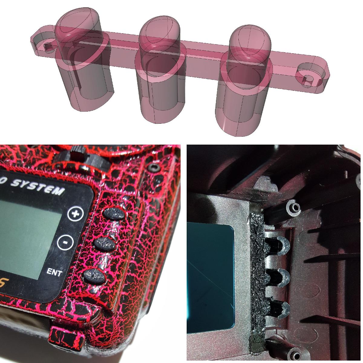 Botoes FrSky Taranais