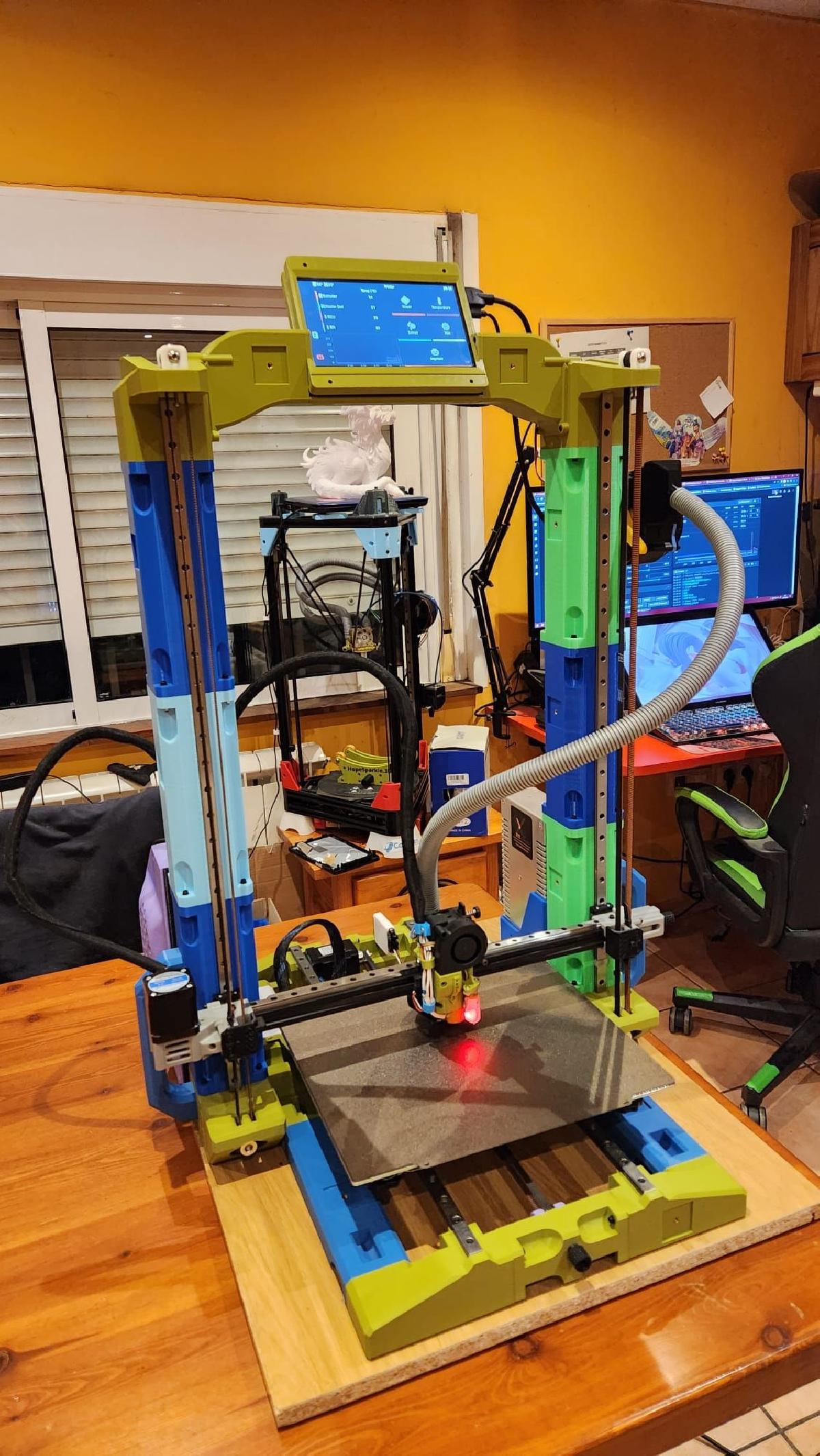 BROHOOF 2.0 // IMPRESSORA PROPRIA 3D CARTESIANA