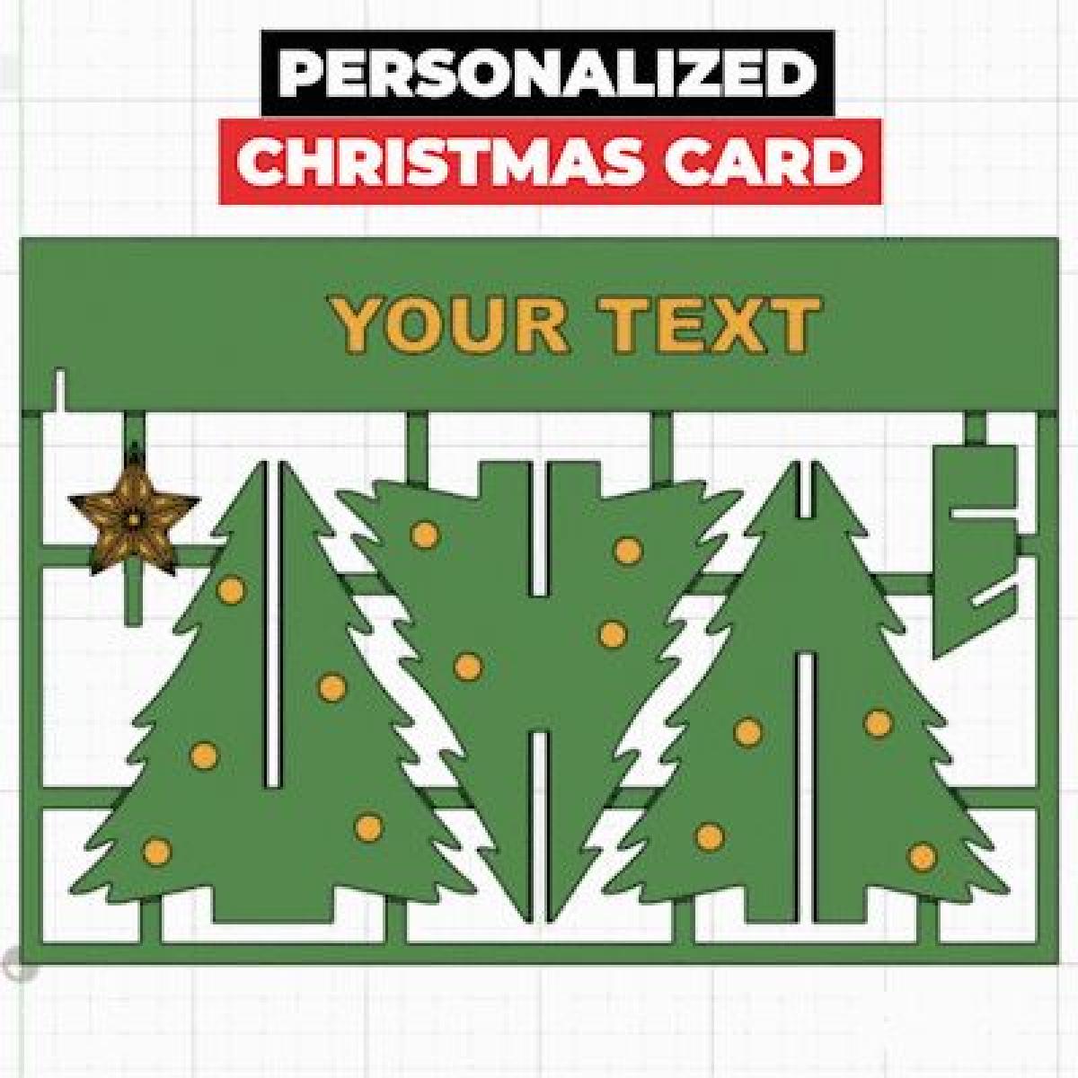 CARTAO DE NATAL PERSONALIZADO
