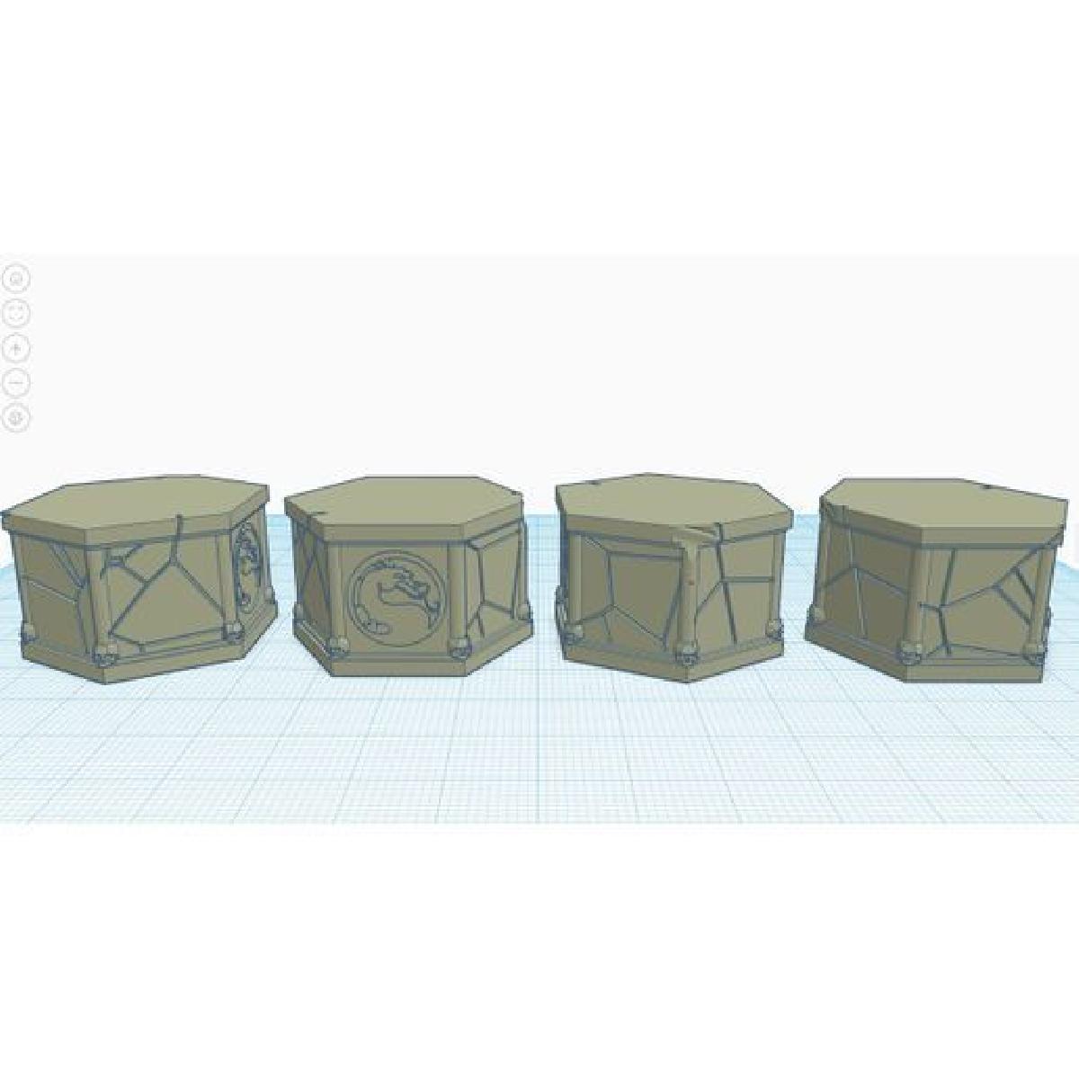 Base de Busto do Mortal Kombat