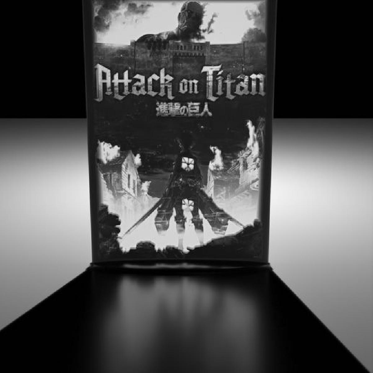 Atack on Titan HQ Lithophane