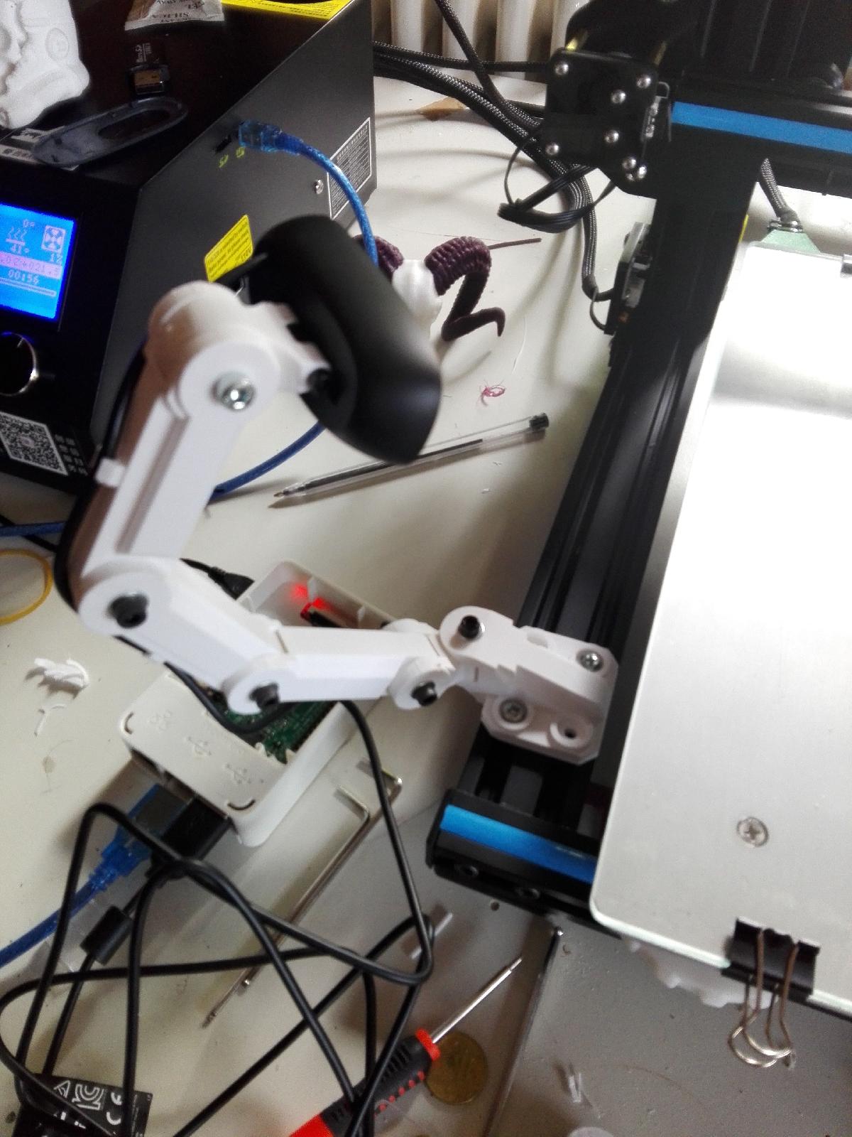 Suporte de camera universal para trilhos T v slot: CR10, Tevo Tornado, Ender 3, Logitech C270, C920, picamera, GoPro, camera de acao, Prusa MK3, outros ATUALIZACAO 14/08.