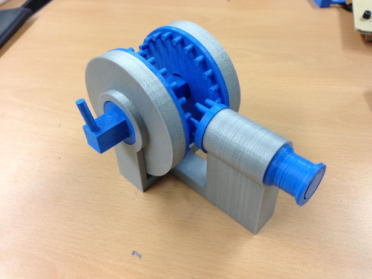 Dispositivo de Conversao de Movimento ao Estilo de da Vinci Impresso em 3D