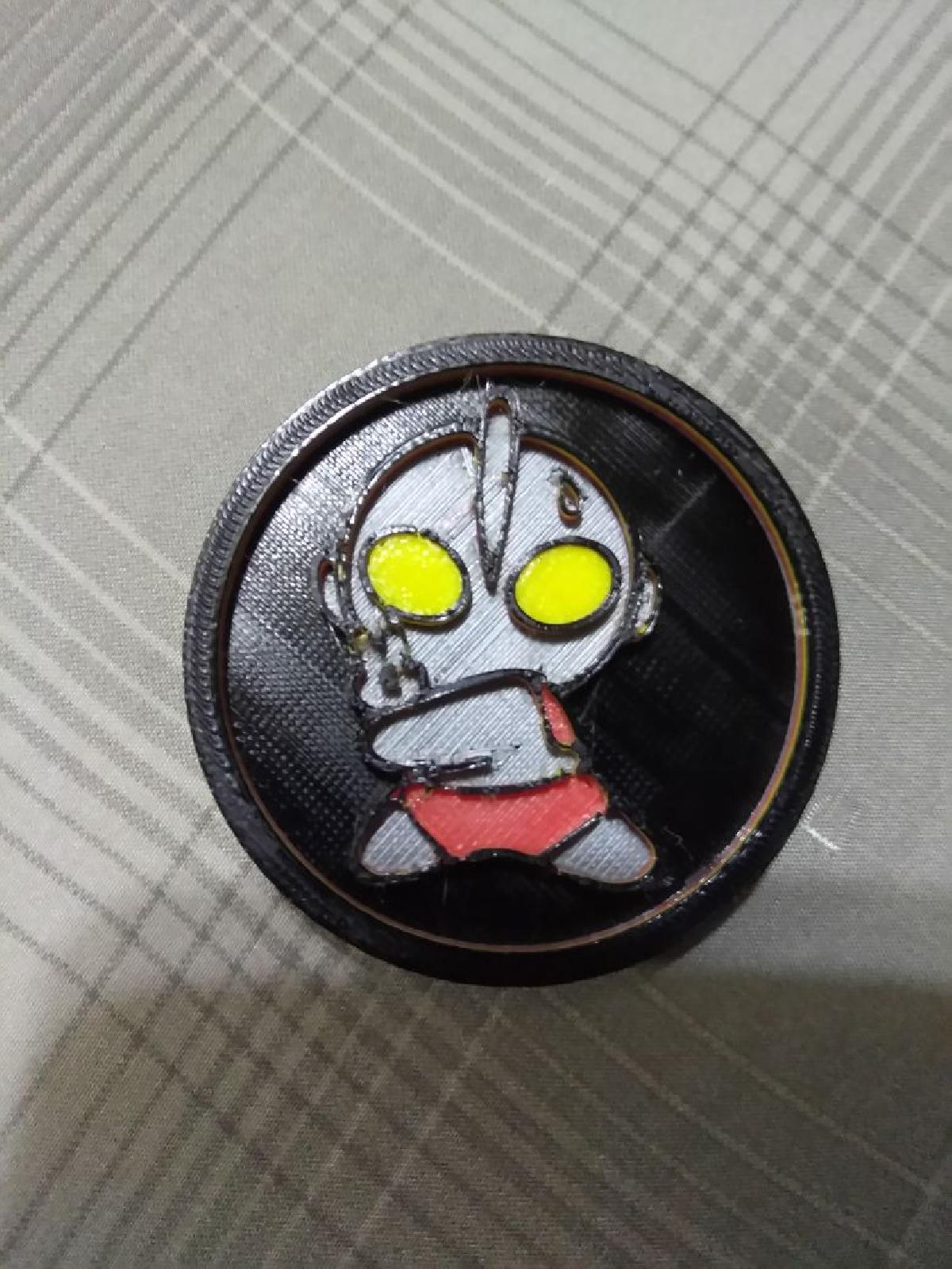 Ultraman Hayata Prusa MK3 Visualizador de Extrusora