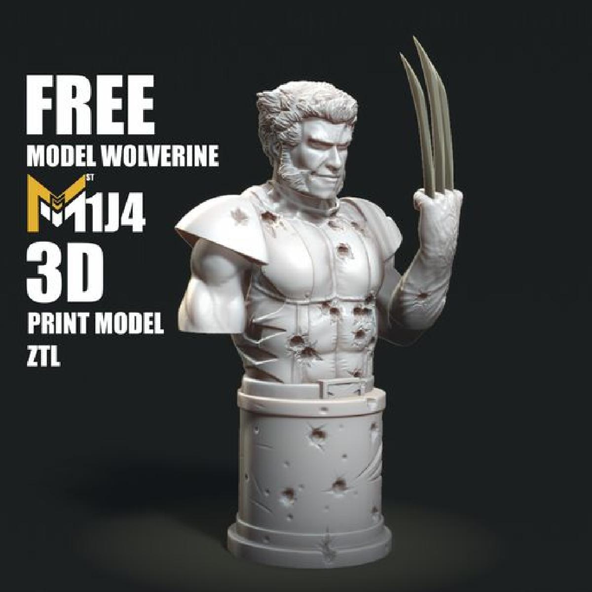 busto danificado em batalha do Wolverine
