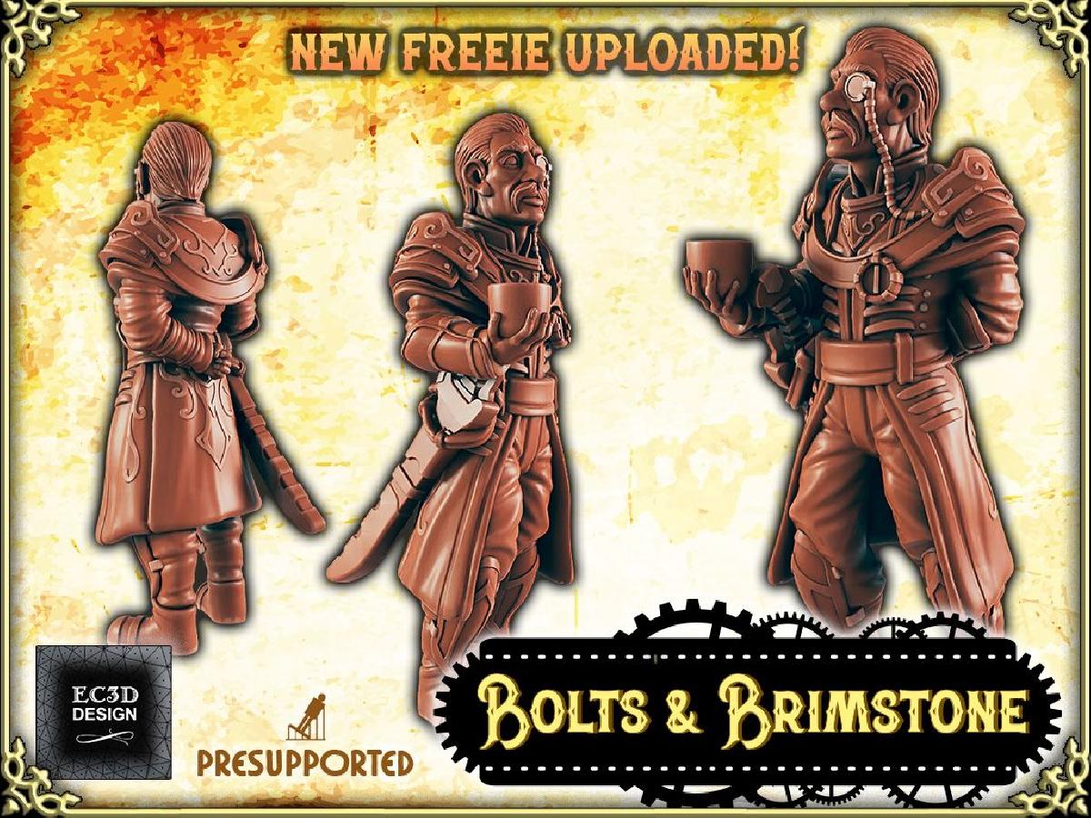 Oficial Elegante [PARAFUSOS E ENXOFRE]