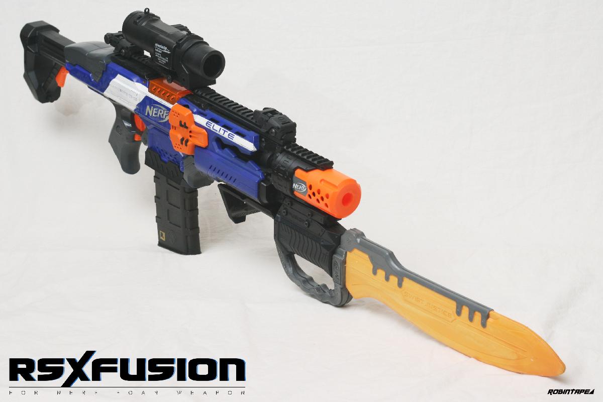 Kit extra de silenciador de cano NERF Modulus (versao longa)