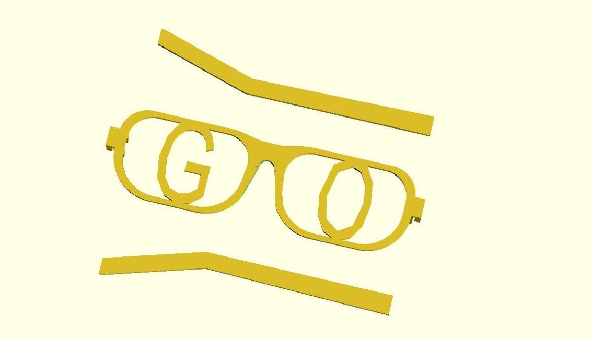 Oculos de Palavras Personalizaveis