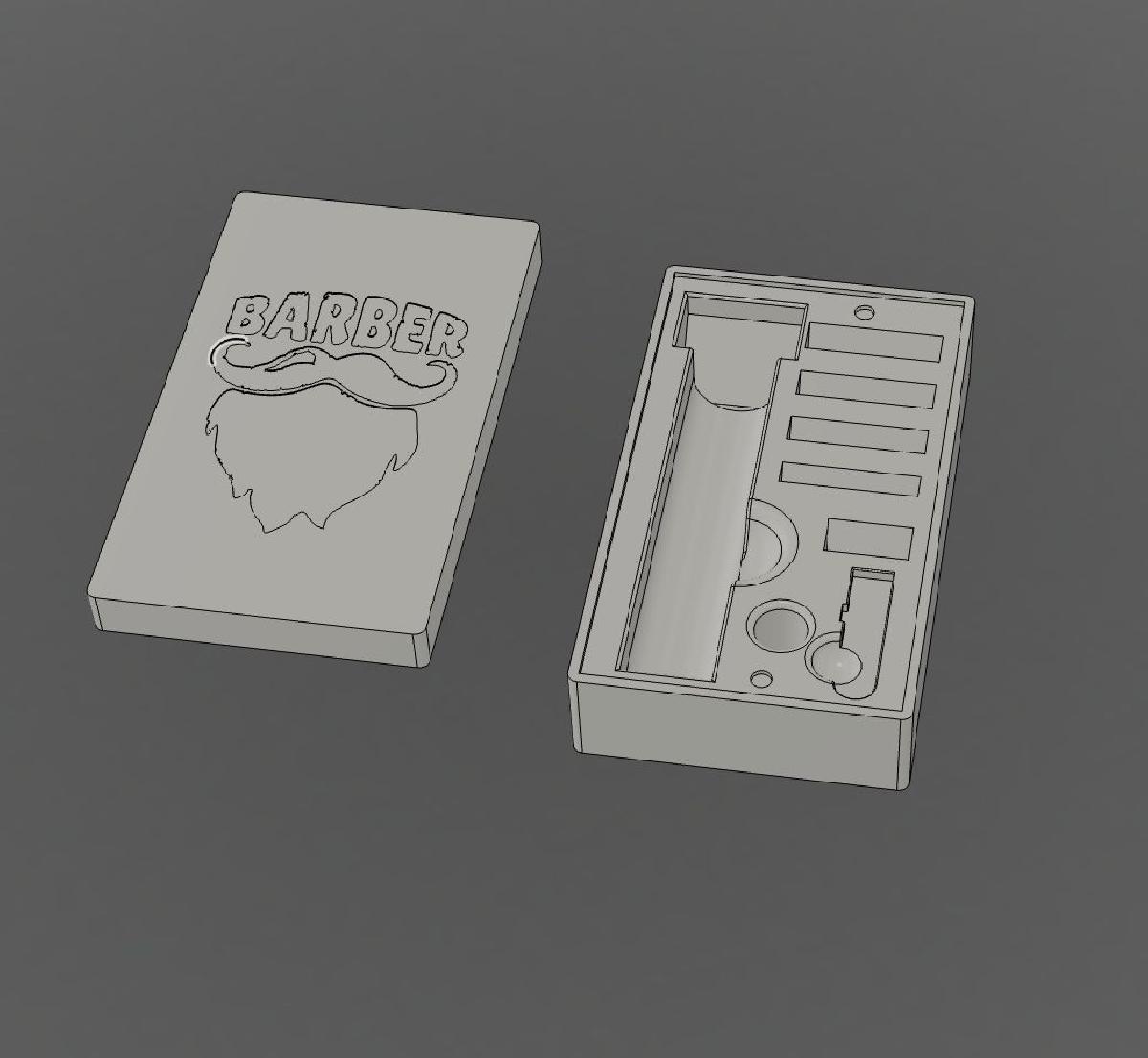 Aparador de Barba Box   Caixa de Aparador de Barba