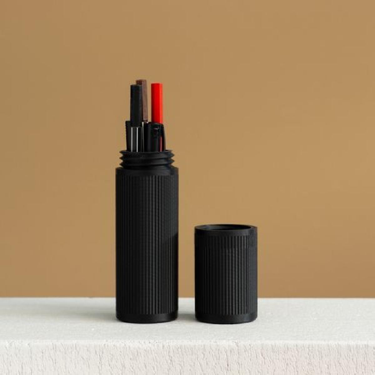 Estojo de Lapis Riscado (Tampa Rosqueada)